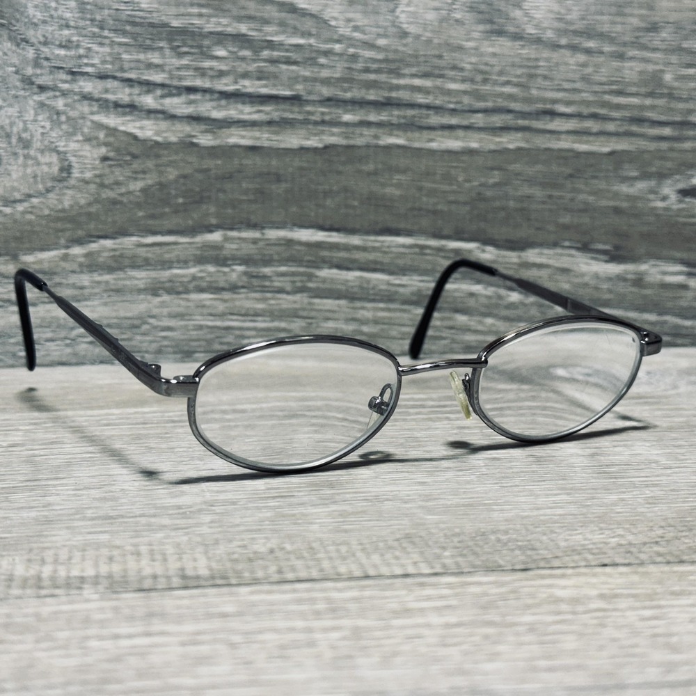OnGuard OG-093 Eyeglass Frames 48-21-135 Silver Oval Safety Men Frames Only‎